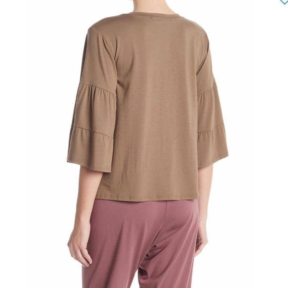 Johnny Was, tiered 3/4 sleeve knit - Picture 2 of 8